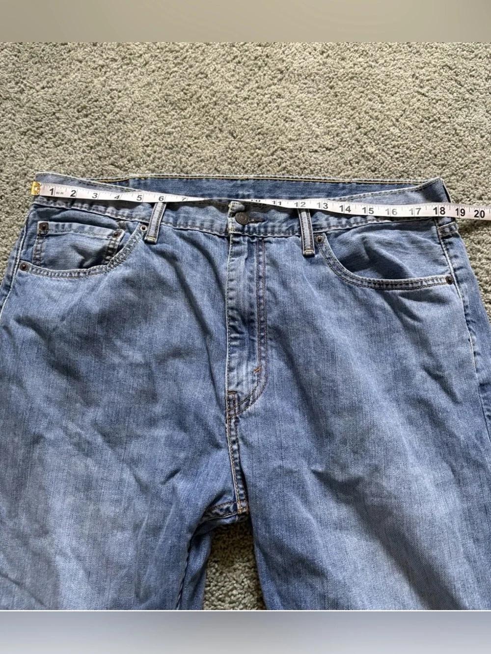 Levi’s 505 Jeans Men’s Size 38 Straight Cotton Denim Cowboy Rodeo Festival USA